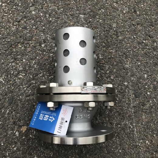 氧氣銘橋真空破壞閥DZKP-16C，法蘭真空破壞器