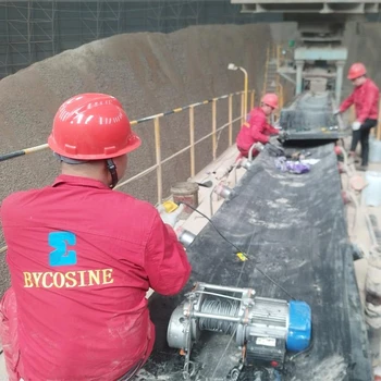 安陽輸送帶熱硫化接頭-安陽皮帶接頭施工團隊-輸送帶接頭制作團隊