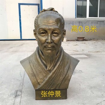 曲陽仿銅古代名醫雕塑圖片