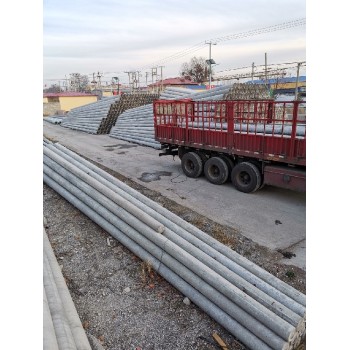 内蒙古乌兰察布21米电线杆法兰组装电杆