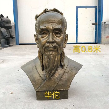 天津制作古代名醫雕塑，名醫人物雕像