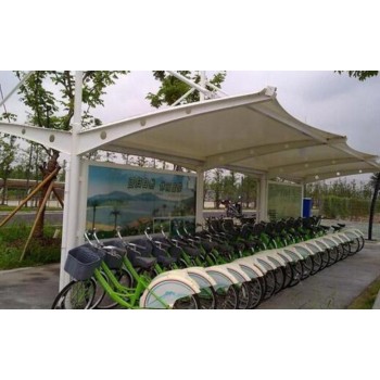 台州膜结构自行车棚安装经验丰富