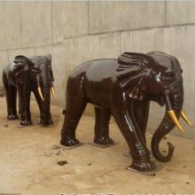 铸铜大象雕塑铜雕大象铸造厂家