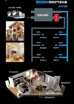 民宿吸顶式空气净化器