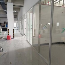 郯城縣安裝玻璃隔斷,玻璃百葉隔斷圖片