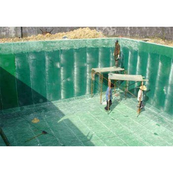 阿拉尔污水池玻璃钢防腐定制化施工