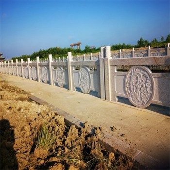 滨海新区石雕护栏电话仿古石材护栏