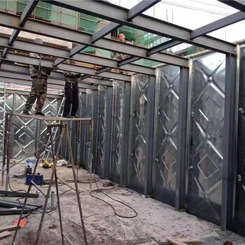 巴音郭楞和靜縣一體化地埋消防水箱,大型地埋消防水箱