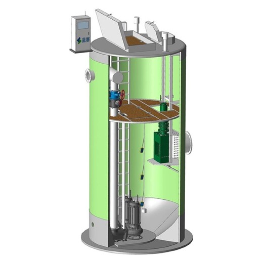 双河定制污水提升泵站,地埋污水泵站价格