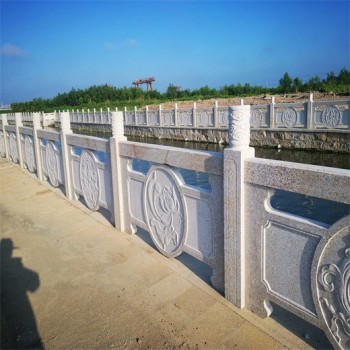 滨海新区石雕护栏电话仿古石材护栏