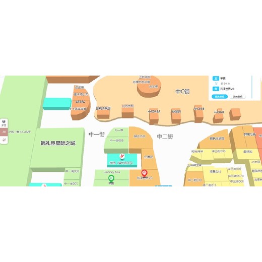 成都室内导航应用领域,大学室内导航小程序