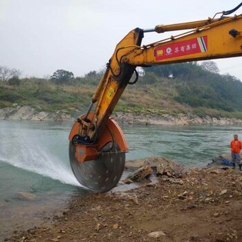 红河挖改液压岩石锯厂家