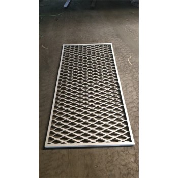 广西生产菱形钢板网生产工厂-钢板菱形网