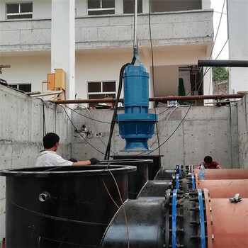 500QZB-125-55kw潛水軸流泵廠家雨水提升泵