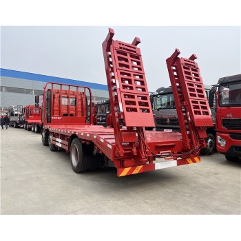 天津蓟县销售拉挖机的低平板拖车报价价格
