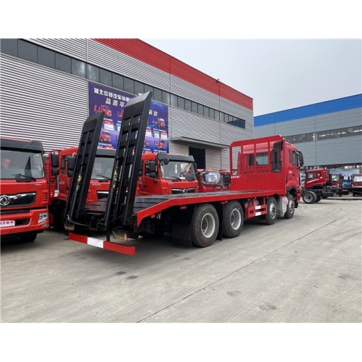 安徽芜湖销售拉挖机的低平板拖车报价价格