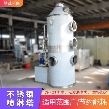 察隅县工业废气处理喷淋塔废气处理环保设备