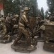 鐵路工人雕像圖