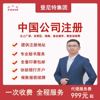 登尼特上海注册公司专业代理记账报税