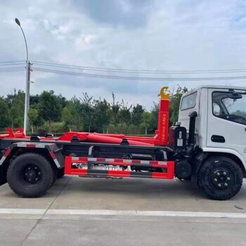 石家莊新樂5噸勾臂垃圾車回收