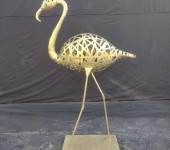 上海户外不锈钢丝编制镂空动物雕塑模型