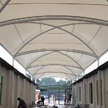 天門膜結構風雨長廊加工
