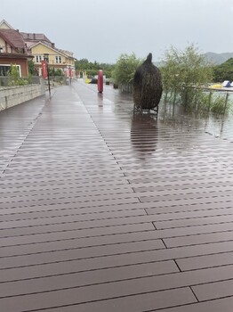 北京防震共挤塑木地板/户外地板