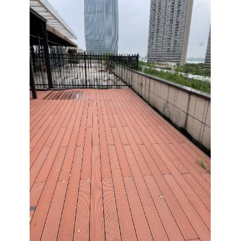 北京进口共挤塑木地板/户外地板款式新颖