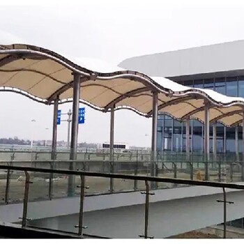 天門膜結構風雨長廊加工