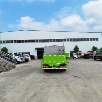 藍(lán)牌灑水車7方灑水車消毒抑塵車