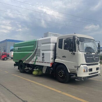 路面清掃車程力牌洗掃車操作流程