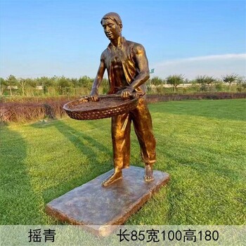制茶流程雕塑茶文化小品雕塑