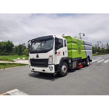 攪拌站洗掃車程力牌洗掃車電話