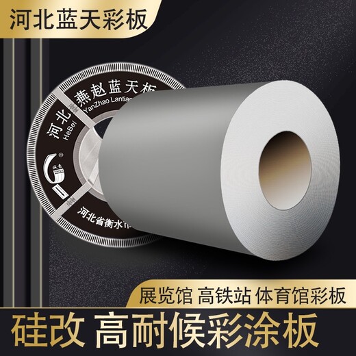 產地貨源河北聚酯彩涂板彩鋼鐵皮