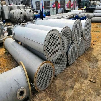 回收二手換熱器,不銹鋼無縫管冷凝器,拆除制藥廠設(shè)備