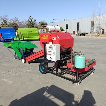 廣西河池熱門新圣泰打捆包膜機安裝