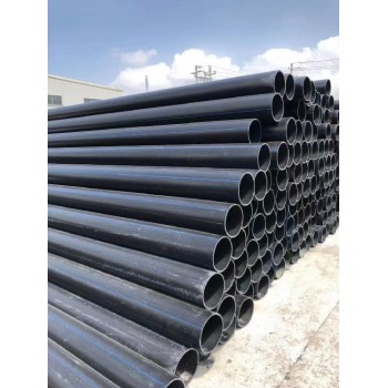 梅州厂家生产HDPE实壁牵引管品质优良HDPE排水管