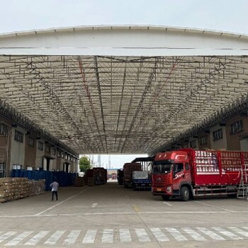 泰州車間電動雨棚消防可通過