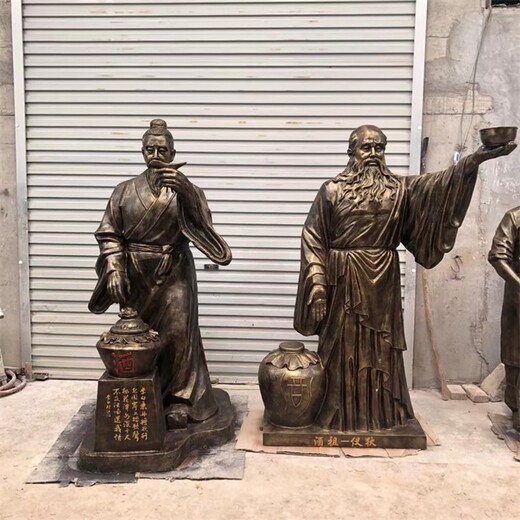 古代釀酒流程雕塑迎賓人物雕塑景觀