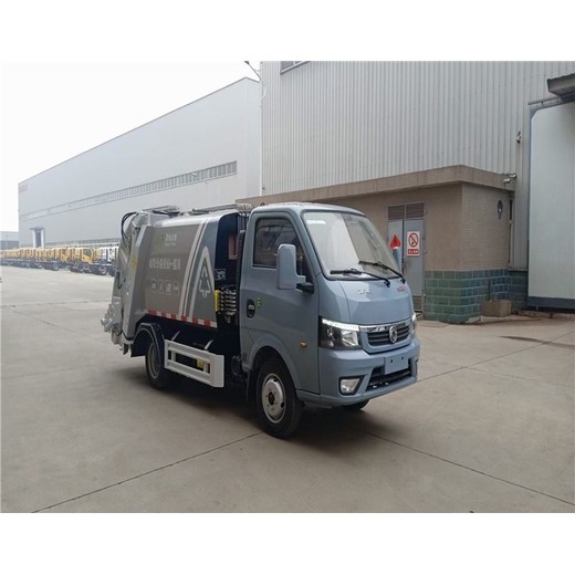 嘉定藍牌7方壓縮垃圾車7方垃圾車清運車