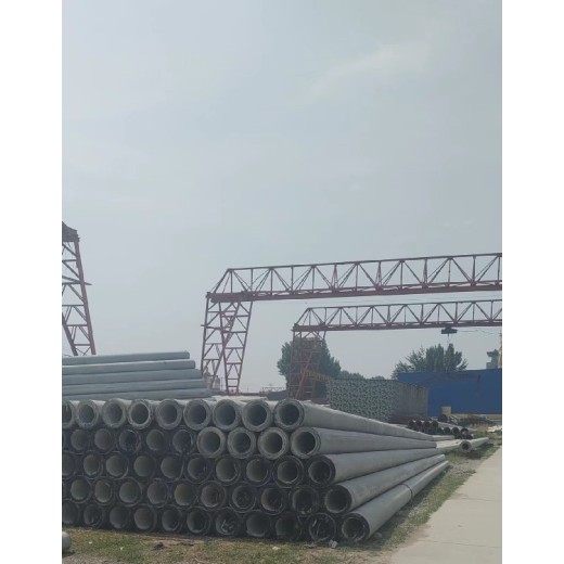 宁夏中卫加工生产法兰组装混凝土电线杆