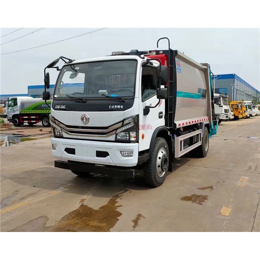 河南駐馬店藍(lán)牌垃圾車建筑垃圾車運(yùn)輸車