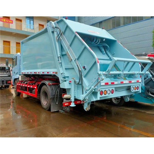 天津?qū)幒铀{(lán)牌垃圾車建筑垃圾車廠家