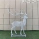 江苏不锈钢动物雕塑不锈钢鹿雕塑尺寸图