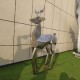 北京不锈钢小鹿雕塑图