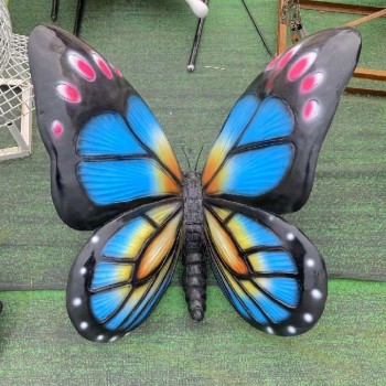 新疆金属蝴蝶雕塑尺寸