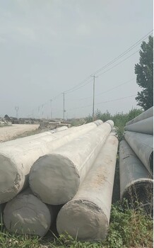 山西朔州風電場集電線路電桿送貨上門