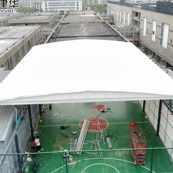 松原球場雨棚價格籃球場雨棚搭建廠家
