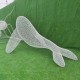 不锈钢鲸鱼雕塑加工图