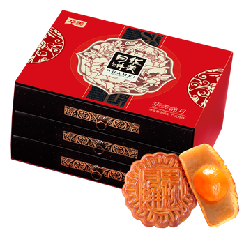廣州番禺華美月餅團購供應員工禮盒月餅
